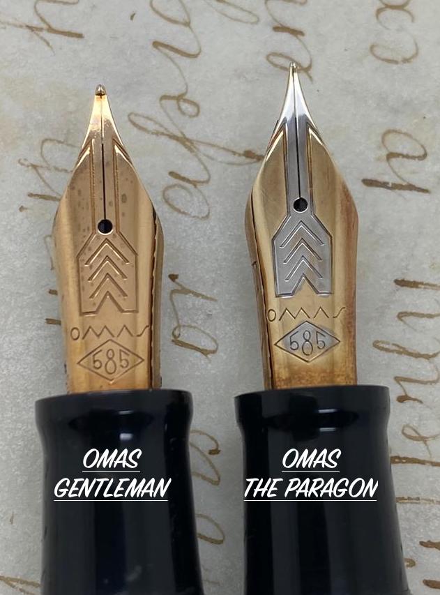 OMAS MODERN NIBS- FROM 14 CT TO 18 CT | Tenpen - By Letizia Iacopini